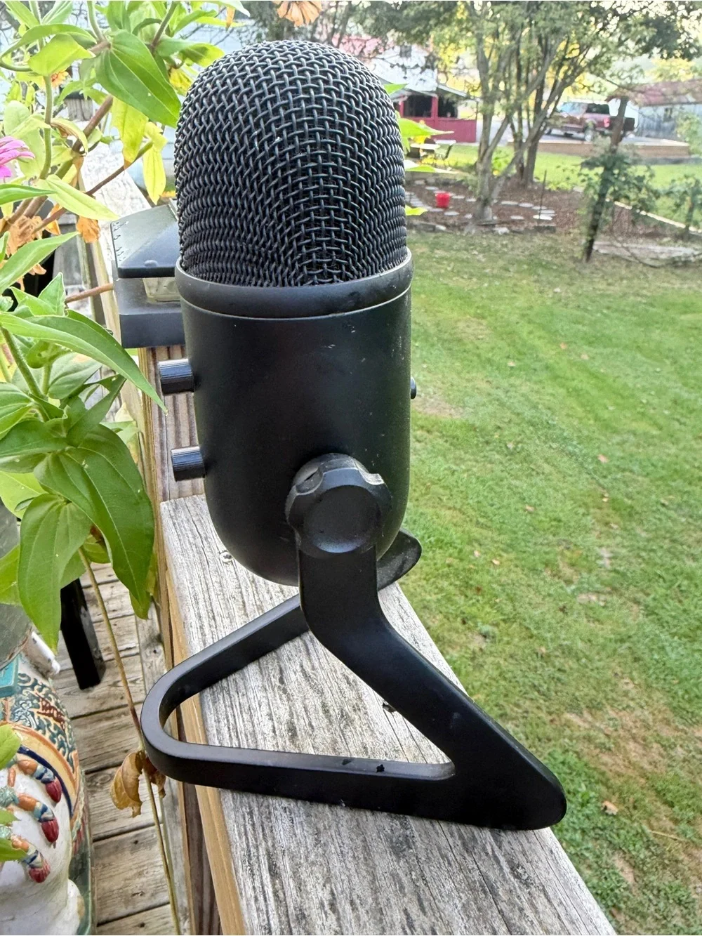 Fifine K678 USB Podcast Microphone – Studio Condenser Mic Works great!